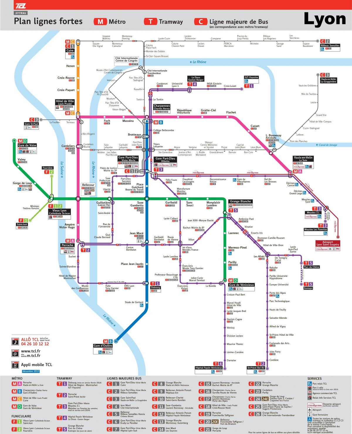 Lyon transitt kart